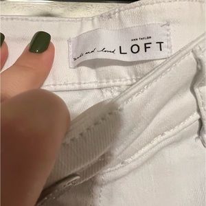 Loft Curvy Straight Jeans